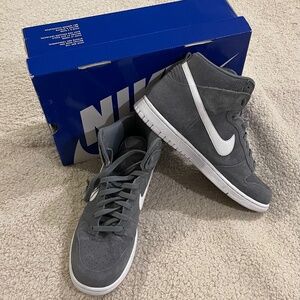 Nike Dunk Hi Men's Size US 11.5 Cool Grey / White 904233-001